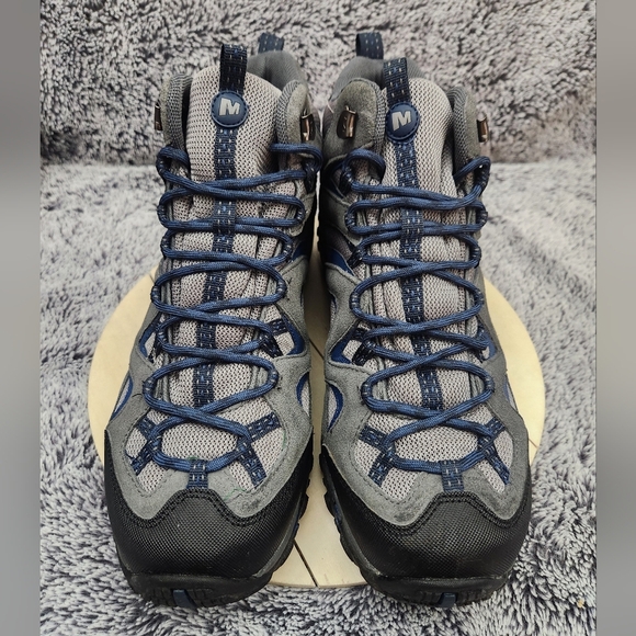 Merrell Hiking Trail Outdoor Shoes Castle Rock/Dark Denim Men's Size 11.5 - Picture 2 of 8